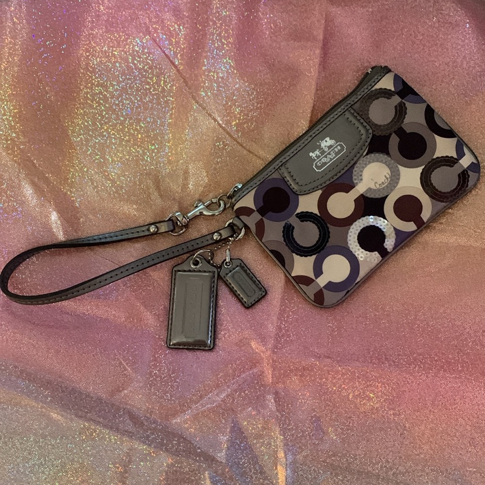 Coach Wristlet - Picture 2 of 3